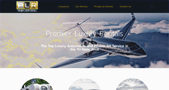 Desktop Screenshot of premierluxuryrentals.com